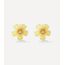 brinco daisy baby amarelo